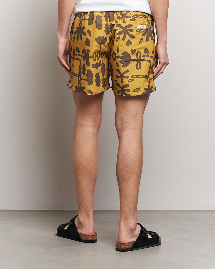 Herren | Badehosen | OAS | Printed Swimshorts Galbanum