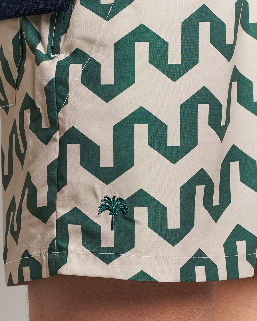 Herren | Badehosen | OAS | Printed Swimshorts Atlas