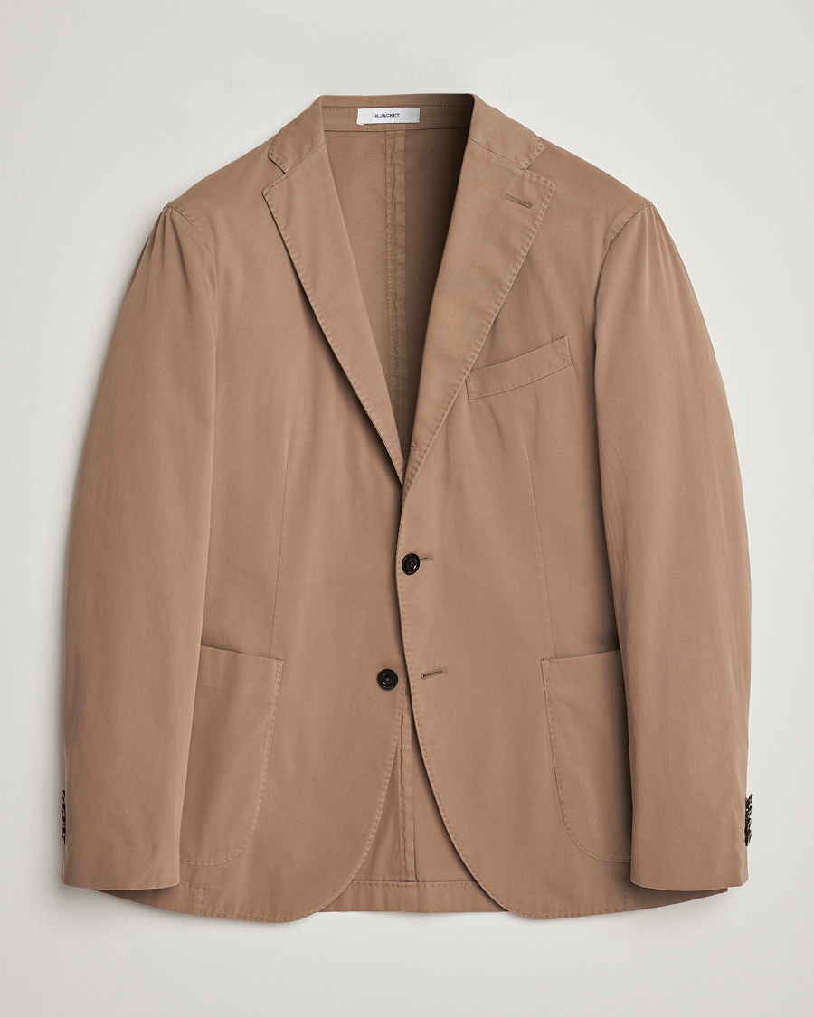 Herren | Sakkos | Boglioli | K Jacket Cotton Stretch Blazer Beige