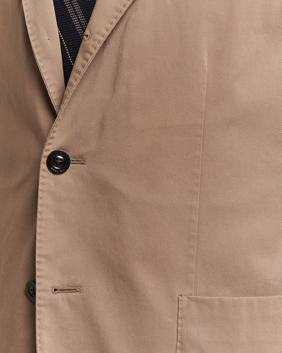 Herren | Sakkos | Boglioli | K Jacket Cotton Stretch Blazer Beige