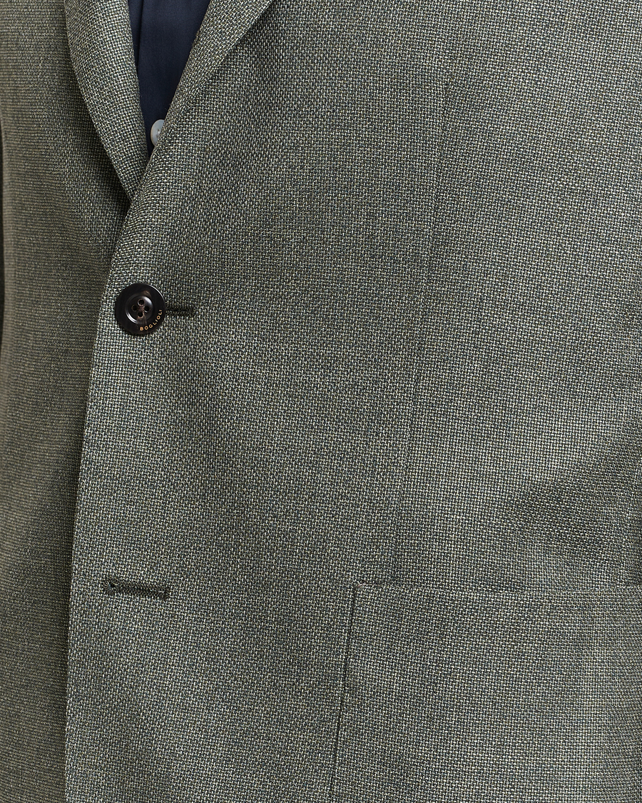 Herren | Sakkos | Boglioli | K Jacket Wool Hopsack Blazer Sage Green