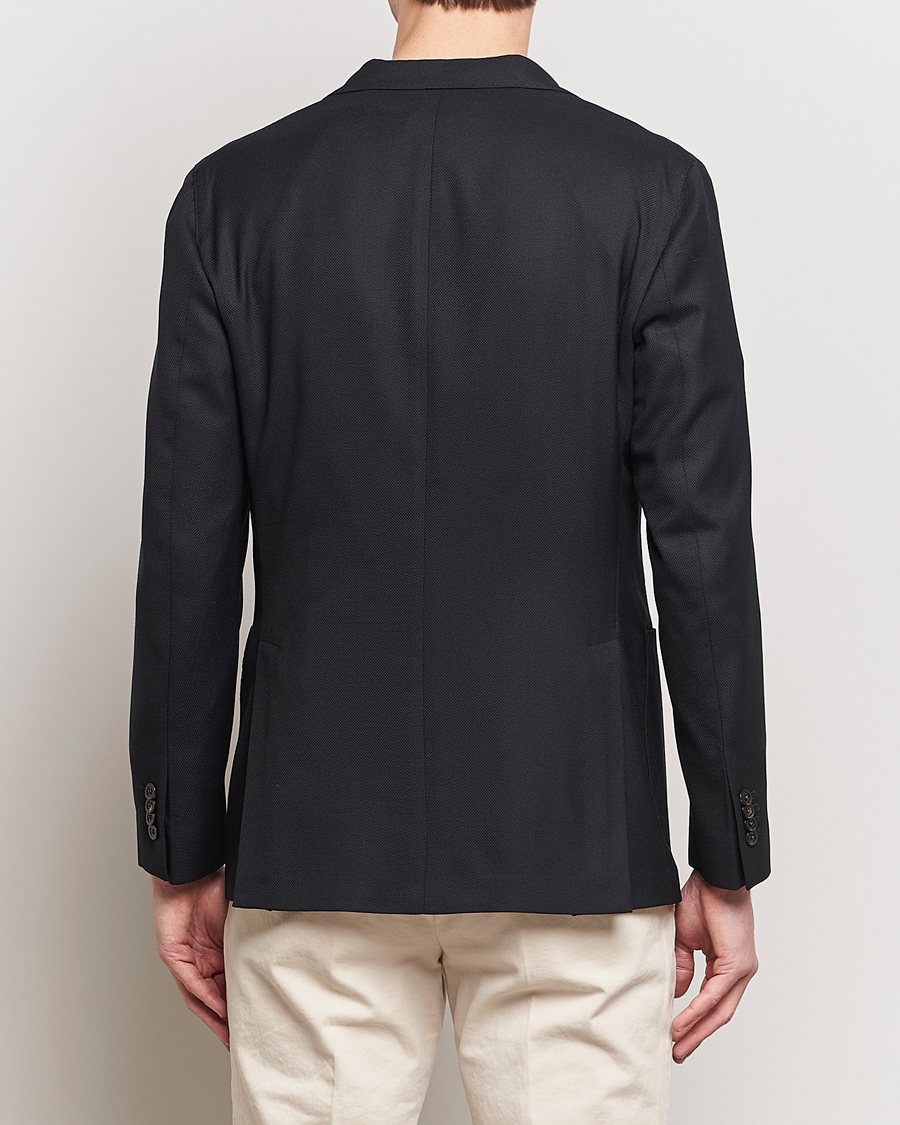 Herren | Sakkos | Boglioli | K Jacket Wool Hopsack Blazer Black