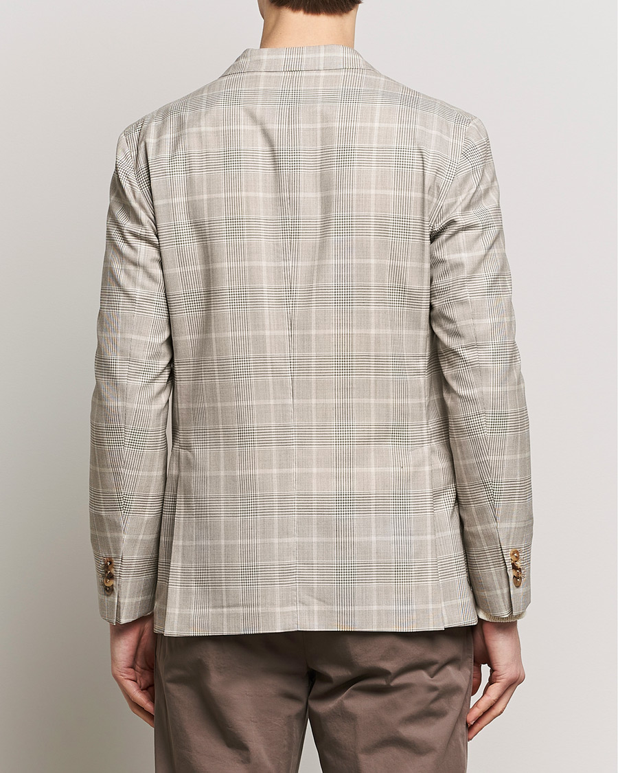 Herren | Sakkos | Boglioli | K Jacket Prince Of Wales Blazer Light Beige