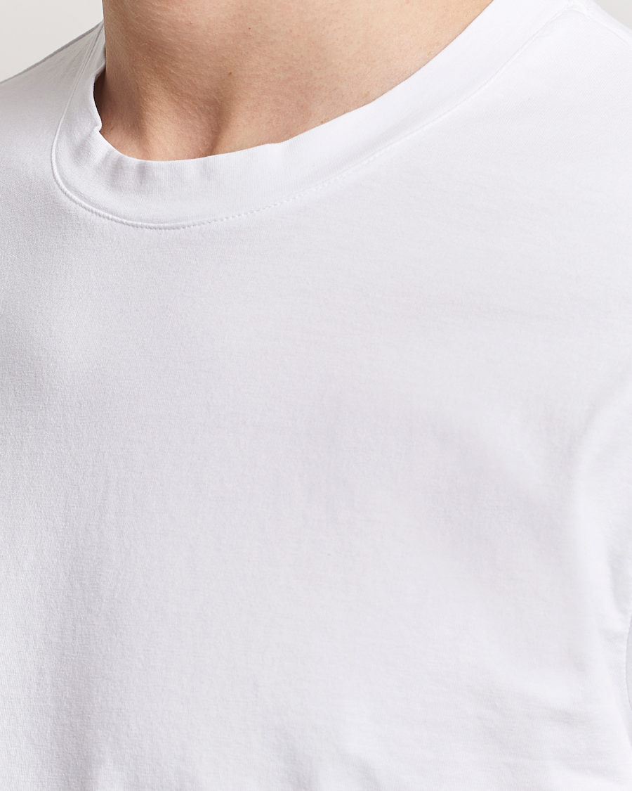 Herren | T-Shirts | Boglioli | Garment Dyed T-Shirt White