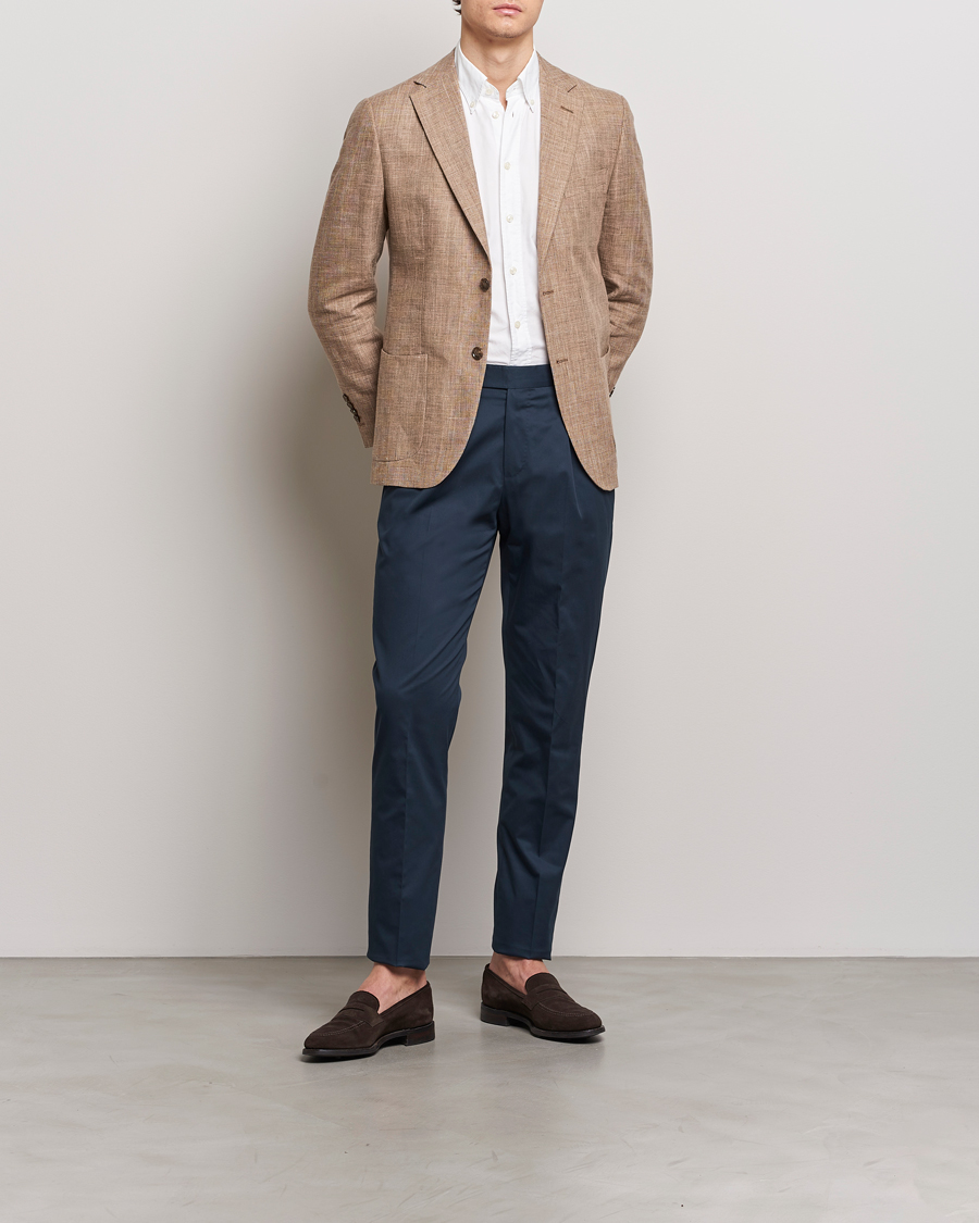 Herren | Hosen | PT01 | Gentleman Fit Cotton/Stretch Chinos Navy