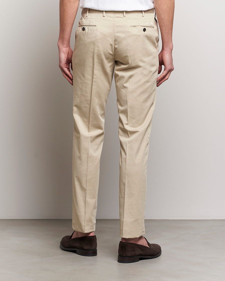 Herren | Hosen | PT01 | Slim Fit Garment Dyed Stretch Chinos Beige