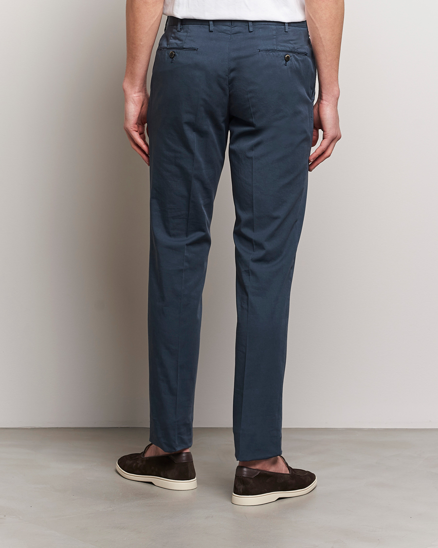 Herren | Hosen | PT01 | Slim Fit Garment Dyed Stretch Chinos Navy