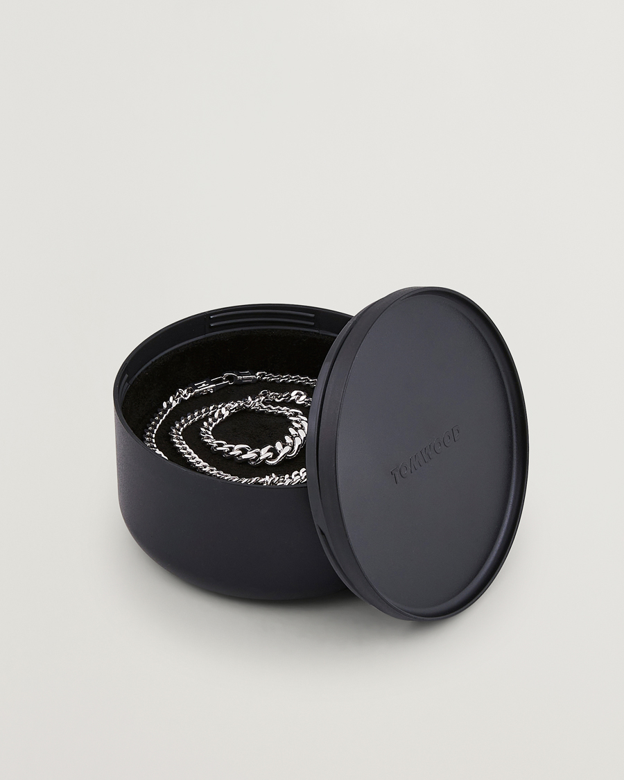 Herren | Tom Wood Dean Chain Necklace Silver | Tom Wood | Dean Chain Necklace Silver