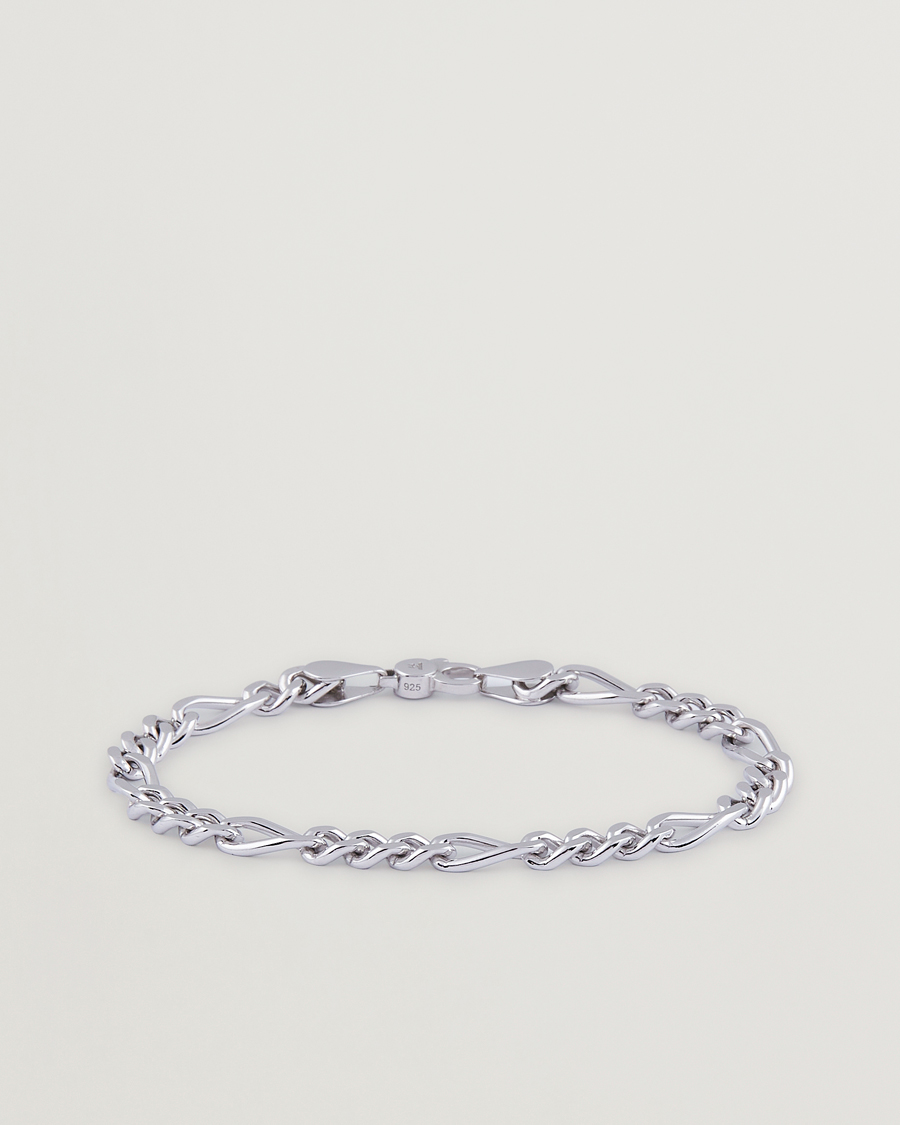 Herren | Tom Wood Bo Thick Bracelet Silver | Tom Wood | Bo Thick Bracelet Silver