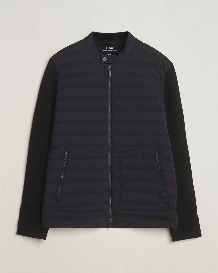 Herren | Jacken | UBR | Super Sonic Savile Wool Hybrid Jacket Black Wool