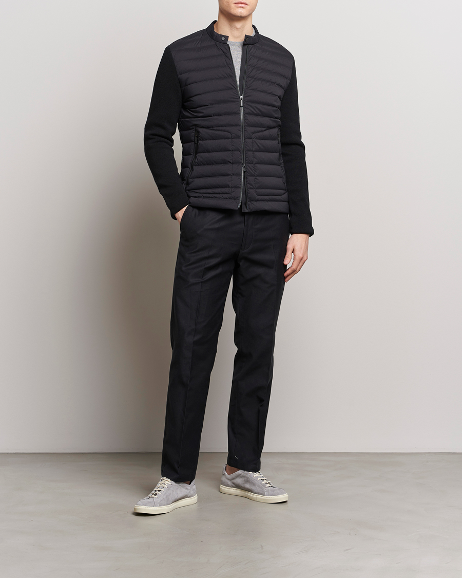 Herren | Jacken | UBR | Super Sonic Savile Wool Hybrid Jacket Black Wool