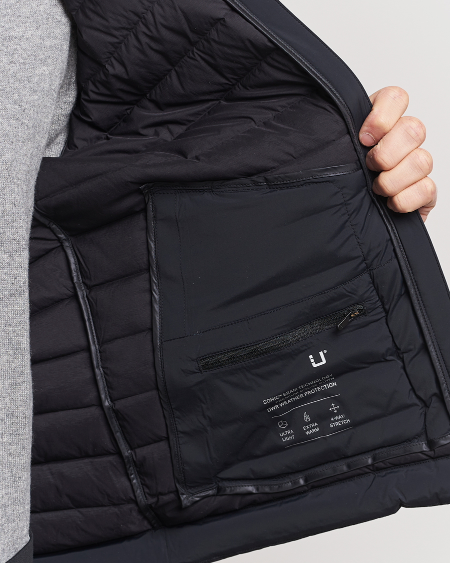 Herren | Jacken | UBR | Super Sonic Savile Wool Hybrid Jacket Black Wool