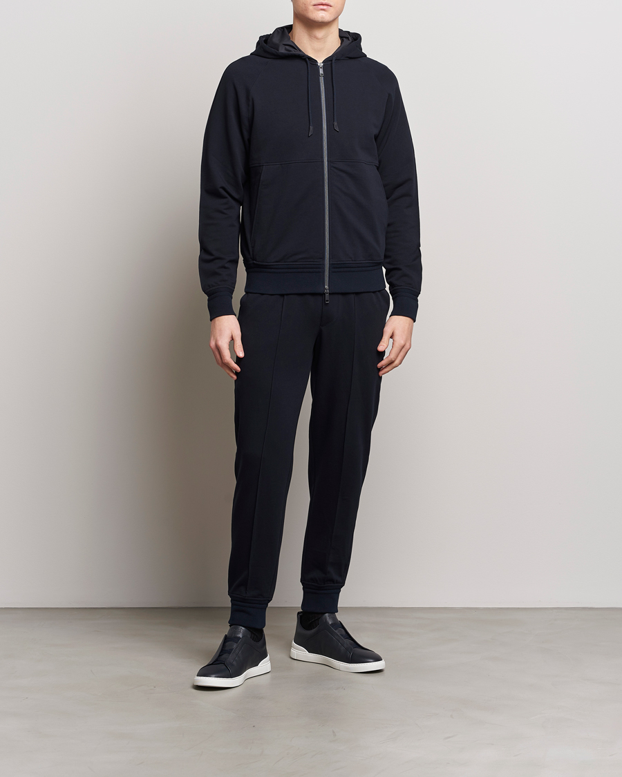 Herren | Hosen | Zegna | Cotton Stretch Joggers Navy