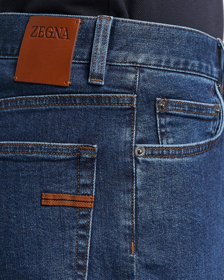 Herren | Jeans | Zegna | Slim Fit 5-Pocket Jeans Stone Wash