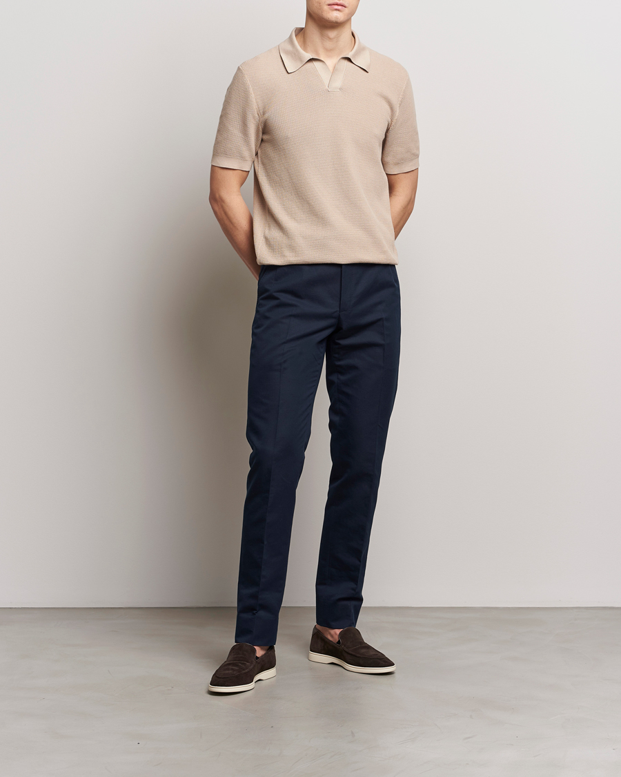Herren | Poloshirts | Zegna | Riviera Polo Light Beige