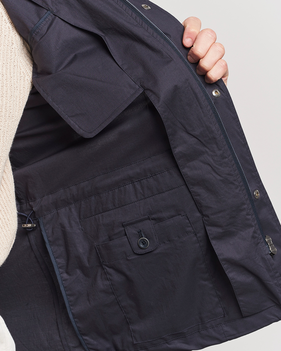 Herren | Jacken | Herno | Lightwieght Cotton Field Jacket Navy
