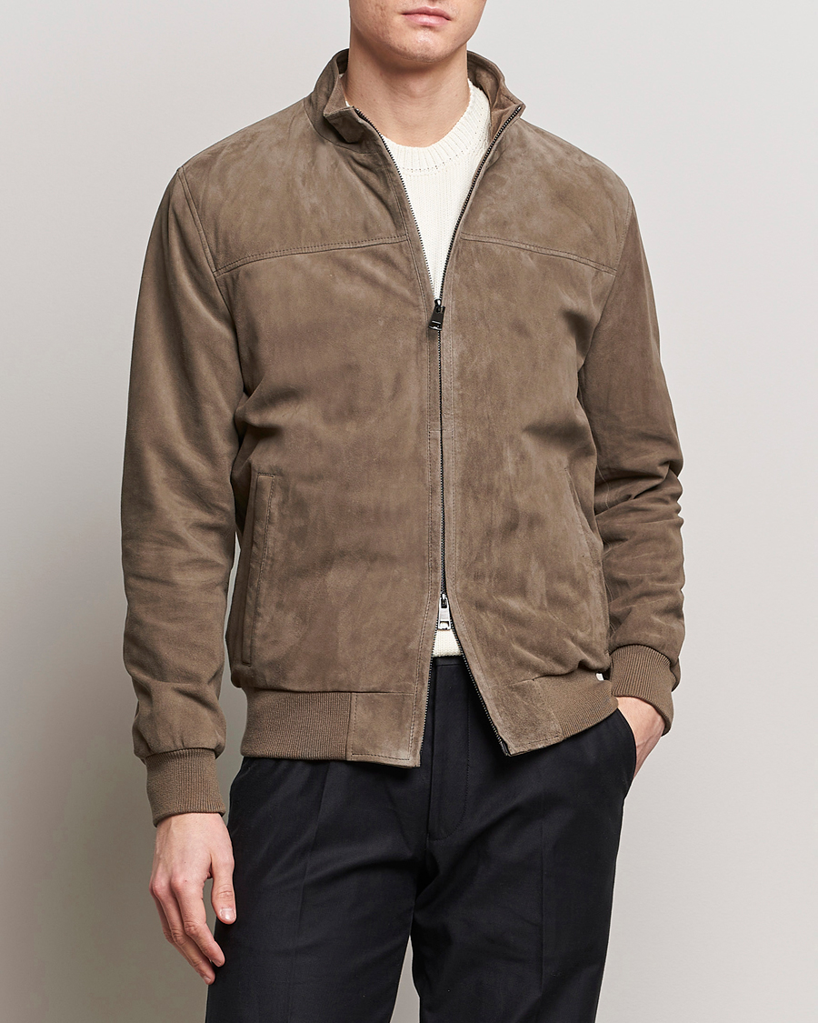 Herren | Jacken | Herno | Suede Jacket Brown