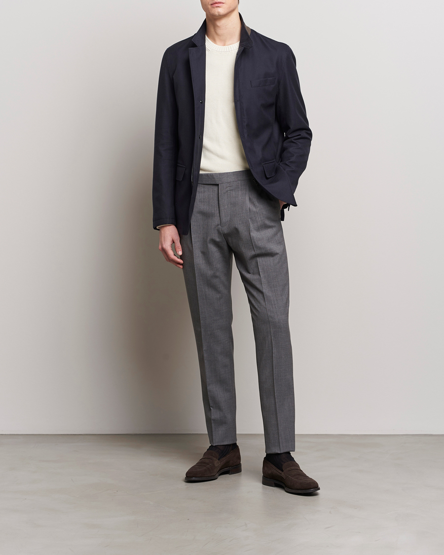 Herren | Jacken | Herno | Cotton/Cashmere City Jacket Navy