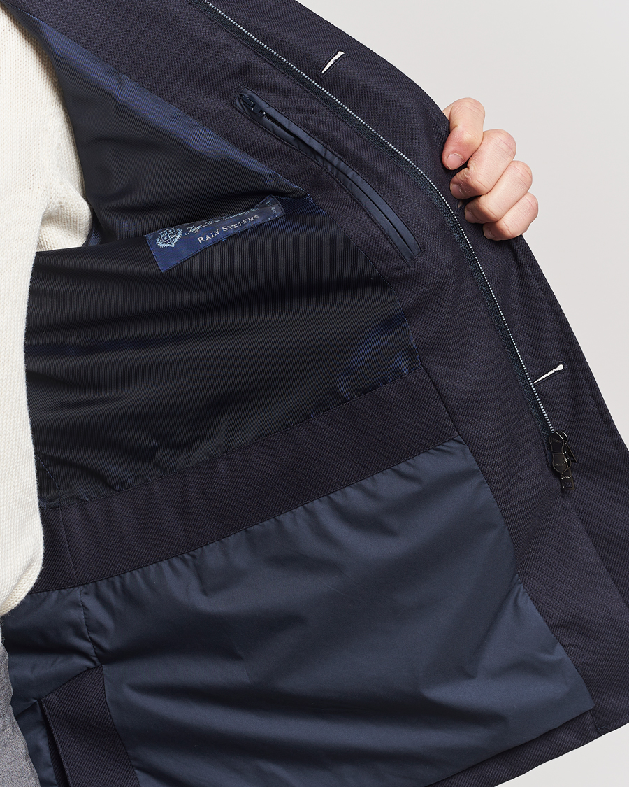 Herren | Jacken | Herno | Cotton/Cashmere City Jacket Navy
