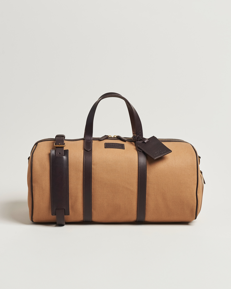 Herren | Polo Ralph Lauren Canvas/Leather Dufflebag Tan | Polo Ralph Lauren | Canvas/Leather Dufflebag Tan