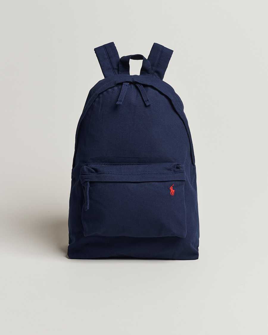 Herren | Polo Ralph Lauren Canvas Backpack Newport Navy | Polo Ralph Lauren | Canvas Backpack Newport Navy