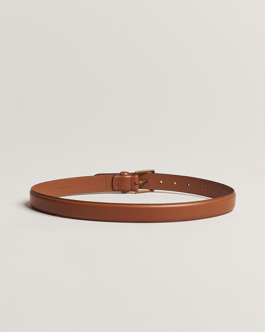 Herren | Gürtel | Polo Ralph Lauren | Leather Belt Tan