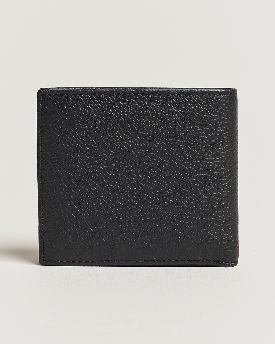 Herren | Polo Ralph Lauren Pebbled Leather Billfold Wallet Black | Polo Ralph Lauren | Pebbled Leather Billfold Wallet Black