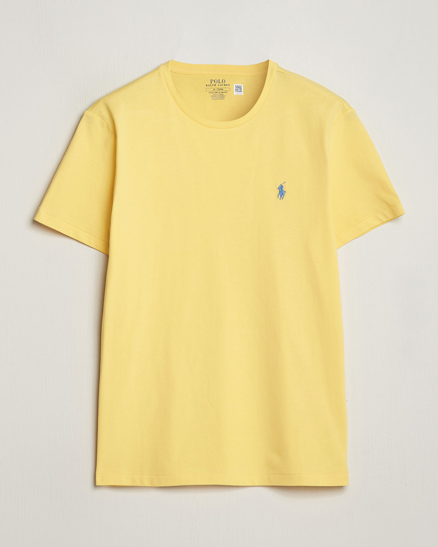 Herren | T-Shirts | Polo Ralph Lauren | Crew Neck T-Shirt Oasis Yellow