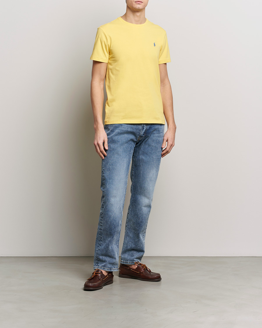 Herren | T-Shirts | Polo Ralph Lauren | Crew Neck T-Shirt Oasis Yellow