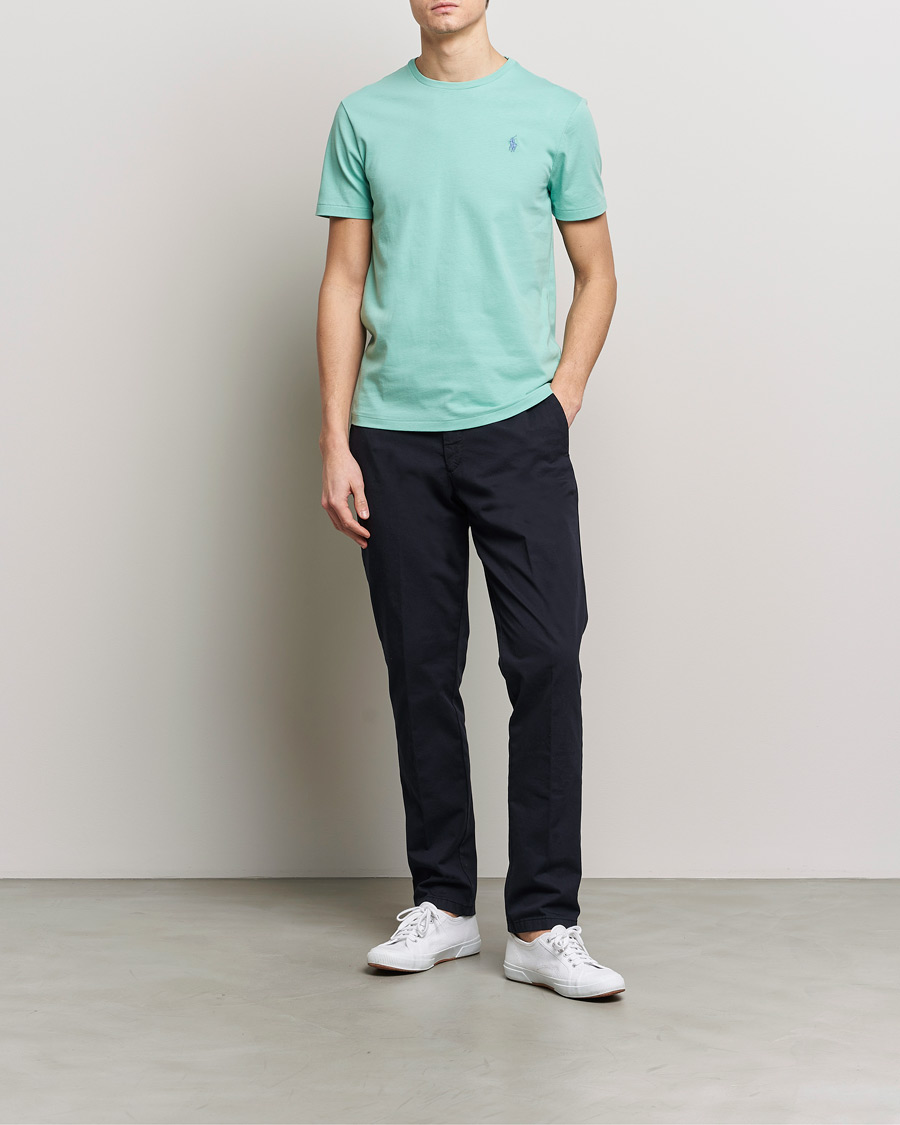 Herren | T-Shirts | Polo Ralph Lauren | Crew Neck T-Shirt Celadon