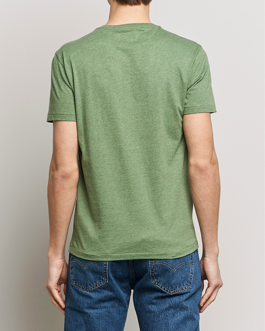Herren | T-Shirts | Polo Ralph Lauren | Crew Neck T-Shirt Cargo Green Heather