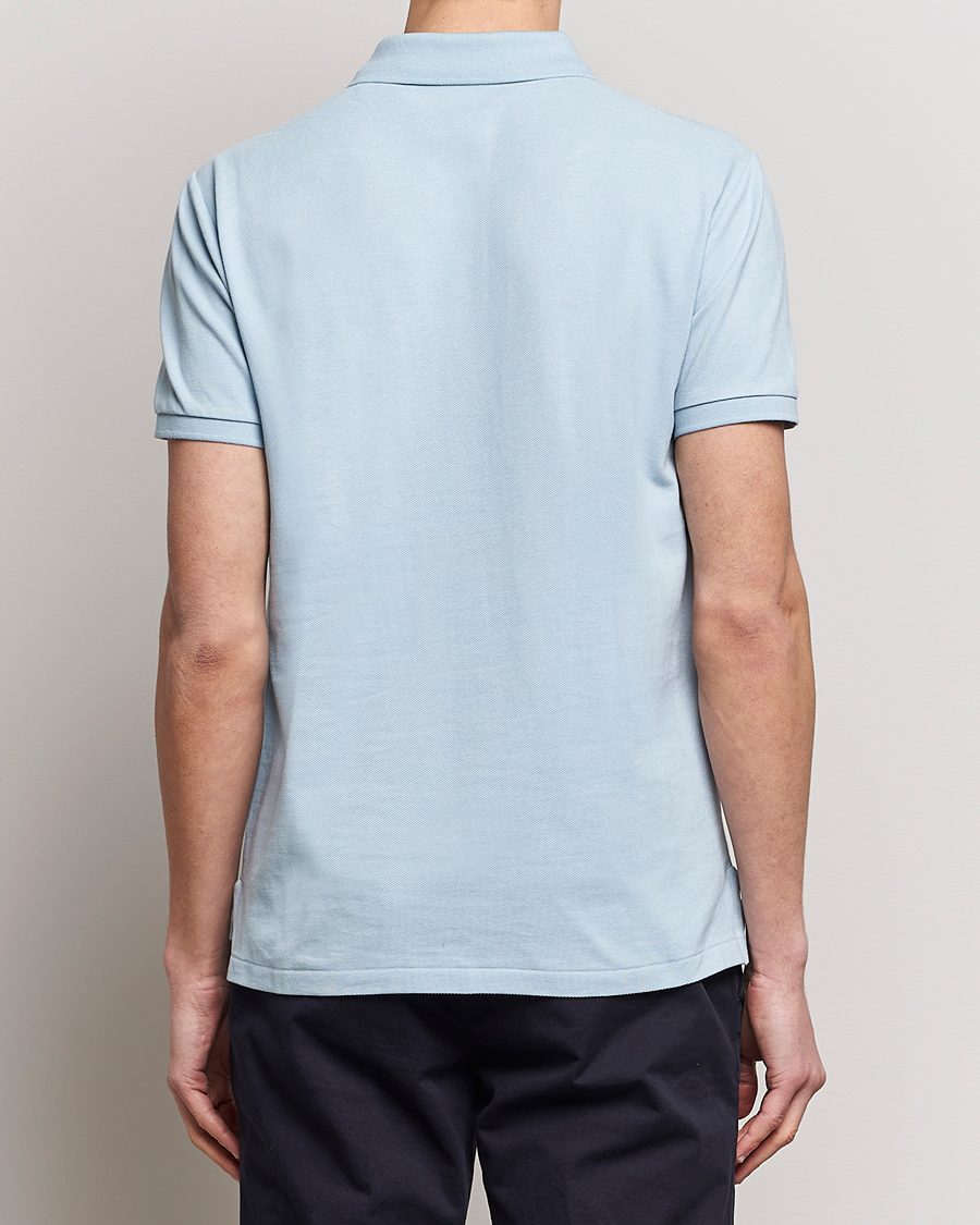 Herren | Poloshirts | Polo Ralph Lauren | Custom Slim Fit Polo Alpine Blue