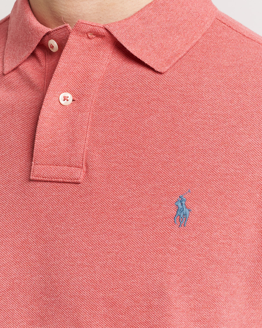 Herren | Poloshirts | Polo Ralph Lauren | Custom Slim Fit Polo Highland Rose Heahter