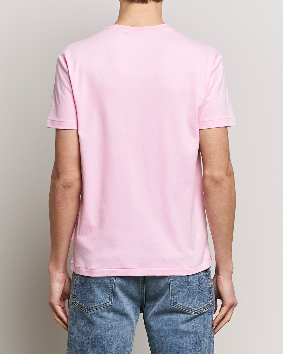 Herren | T-Shirts | Polo Ralph Lauren | Luxury Pima Cotton Crew Neck T-Shirt Caramel Pink