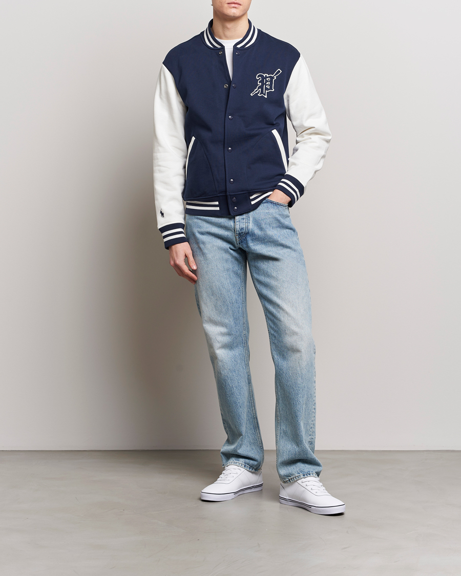 Herren | Jacken | Polo Ralph Lauren | Baseball Jacket Cruise Navy/Nevis