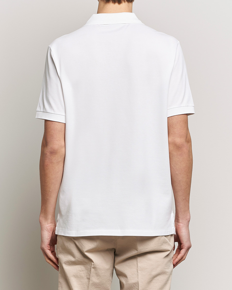 Herren | Poloshirts | Polo Ralph Lauren | Classic Fit Open Collar Stretch Polo White