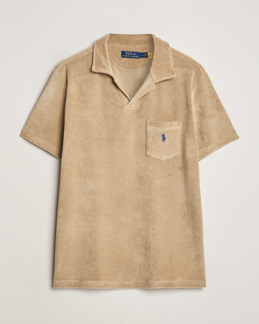 Herren | Poloshirts | Polo Ralph Lauren | Cotton Terry Polo Coastal Beige