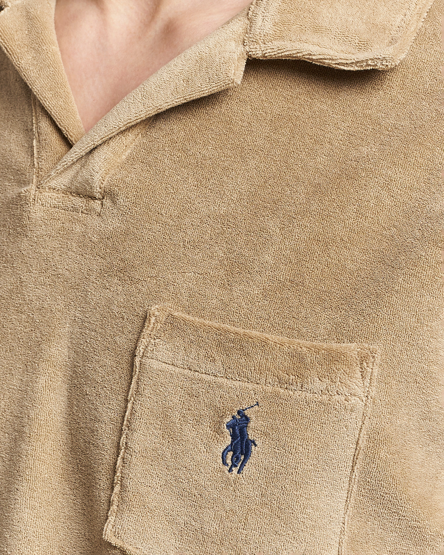 Herren | Poloshirts | Polo Ralph Lauren | Cotton Terry Polo Coastal Beige