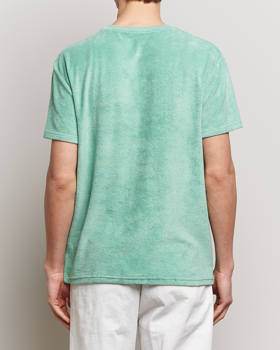 Herren | T-Shirts | Polo Ralph Lauren | Terry Cotton T-Shirt Celadon