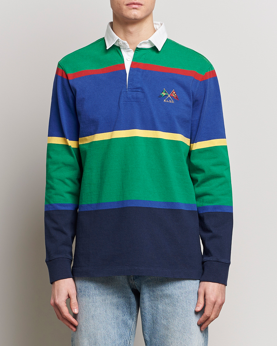 Herren | Rugbypullover | Polo Ralph Lauren | Striped Rugby Sweatshirt Multi