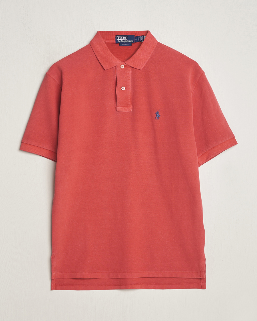 Herren | Poloshirts | Polo Ralph Lauren | Heritage Mesh Polo Red