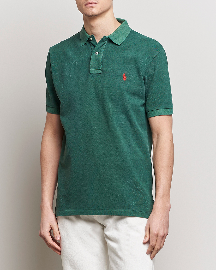Herren | Poloshirts | Polo Ralph Lauren | Heritage Mesh Polo Kelly Green