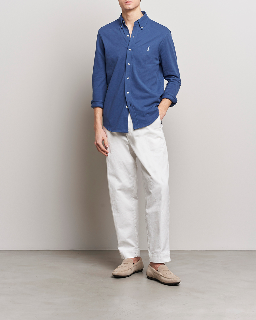 Herren | Hemden | Polo Ralph Lauren | Featherweight Mesh Shirt Old Royal