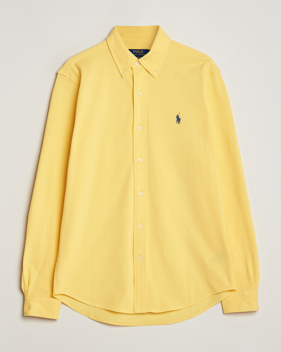Herren | Hemden | Polo Ralph Lauren | Featherweight Mesh Shirt Oasis Yellow