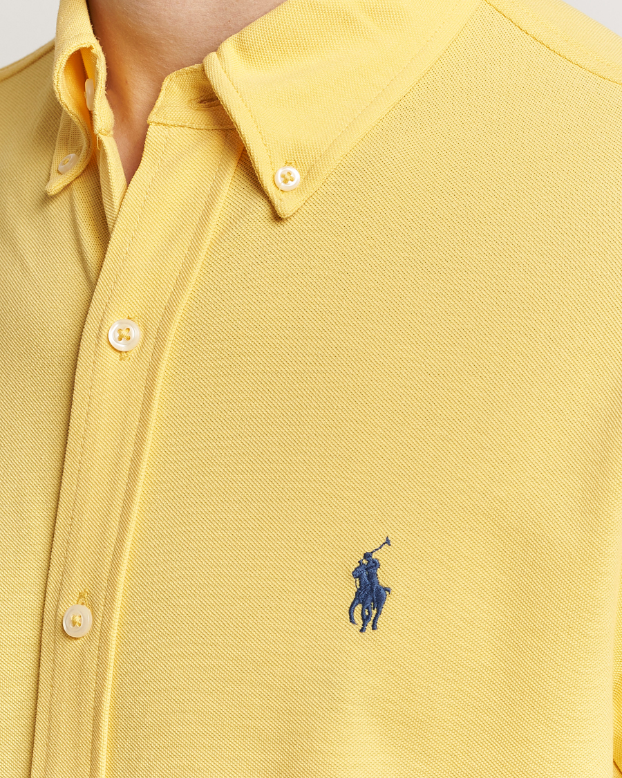Herren | Hemden | Polo Ralph Lauren | Featherweight Mesh Shirt Oasis Yellow