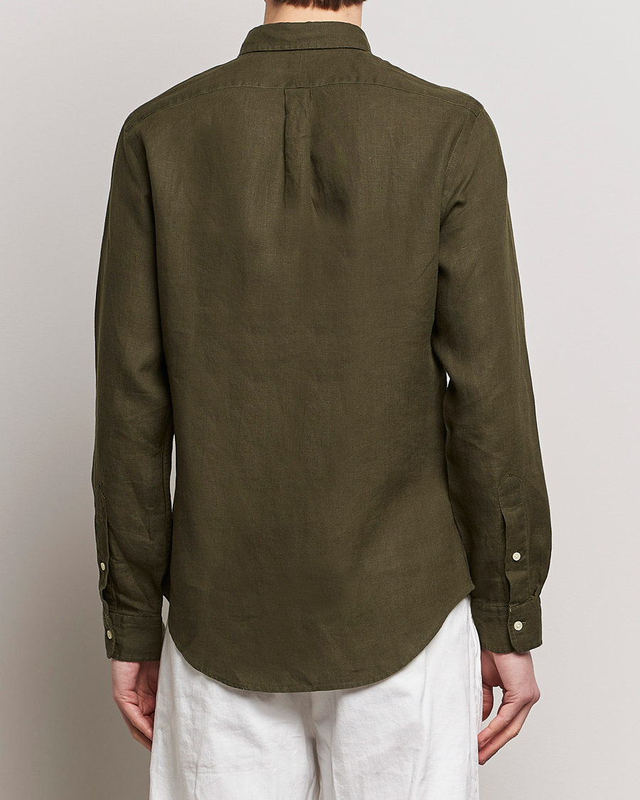 Herren | Hemden | Polo Ralph Lauren | Slim Fit Linen Button Down Shirt Armadillo