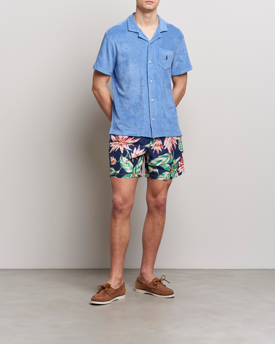 Herren | Hemden | Polo Ralph Lauren | Cotton Terry Short Sleeve Harbour Island Blue