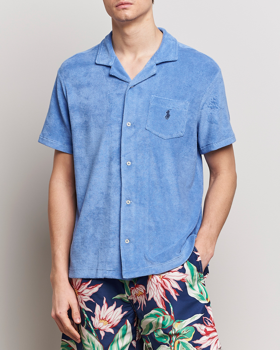Herren | Hemden | Polo Ralph Lauren | Cotton Terry Short Sleeve Harbour Island Blue