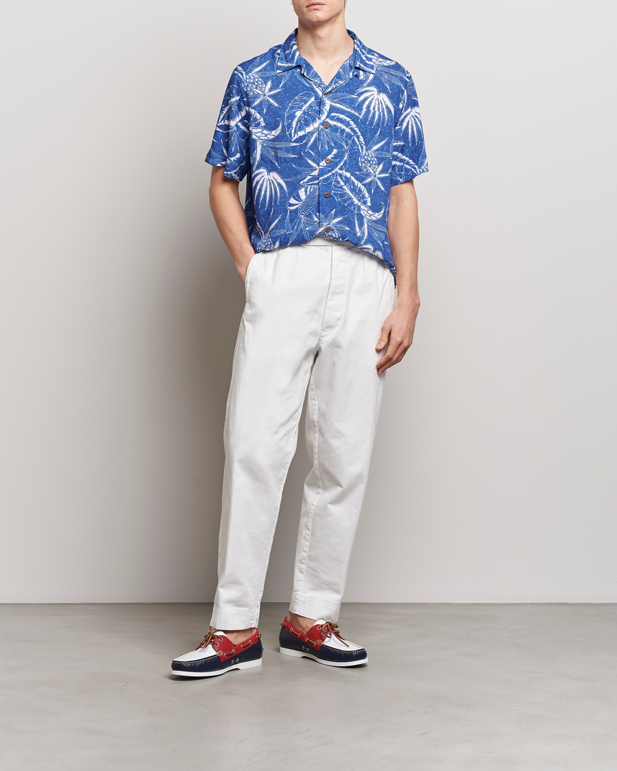 Herren | Hemden | Polo Ralph Lauren | Short Sleeve Printed Shirt Ocean Breeze Floral