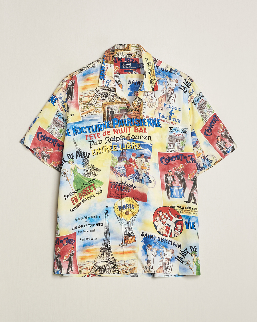 Herren | Hemden | Polo Ralph Lauren | Short Sleeve Printed Shirt City Of Light Poster